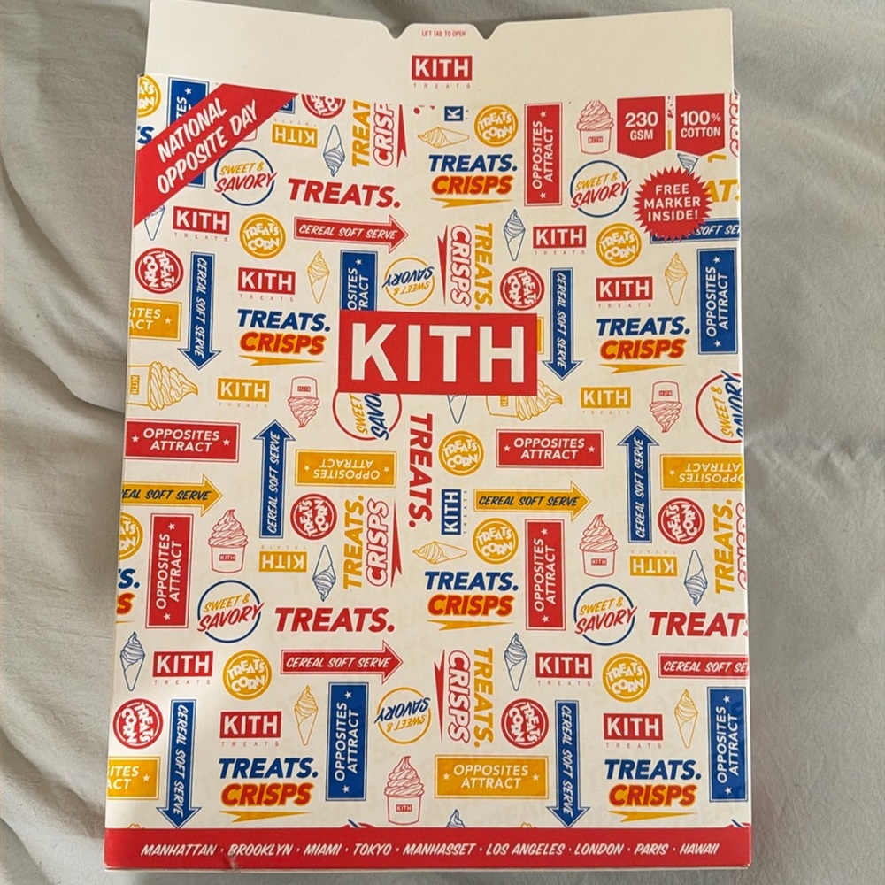 Kith Treats French Fry Ls Tee - White